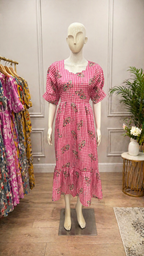 PLUS FROCK 7 (SMALL CHECKS)
