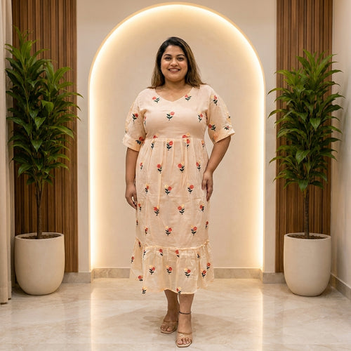Pluse size Frocks