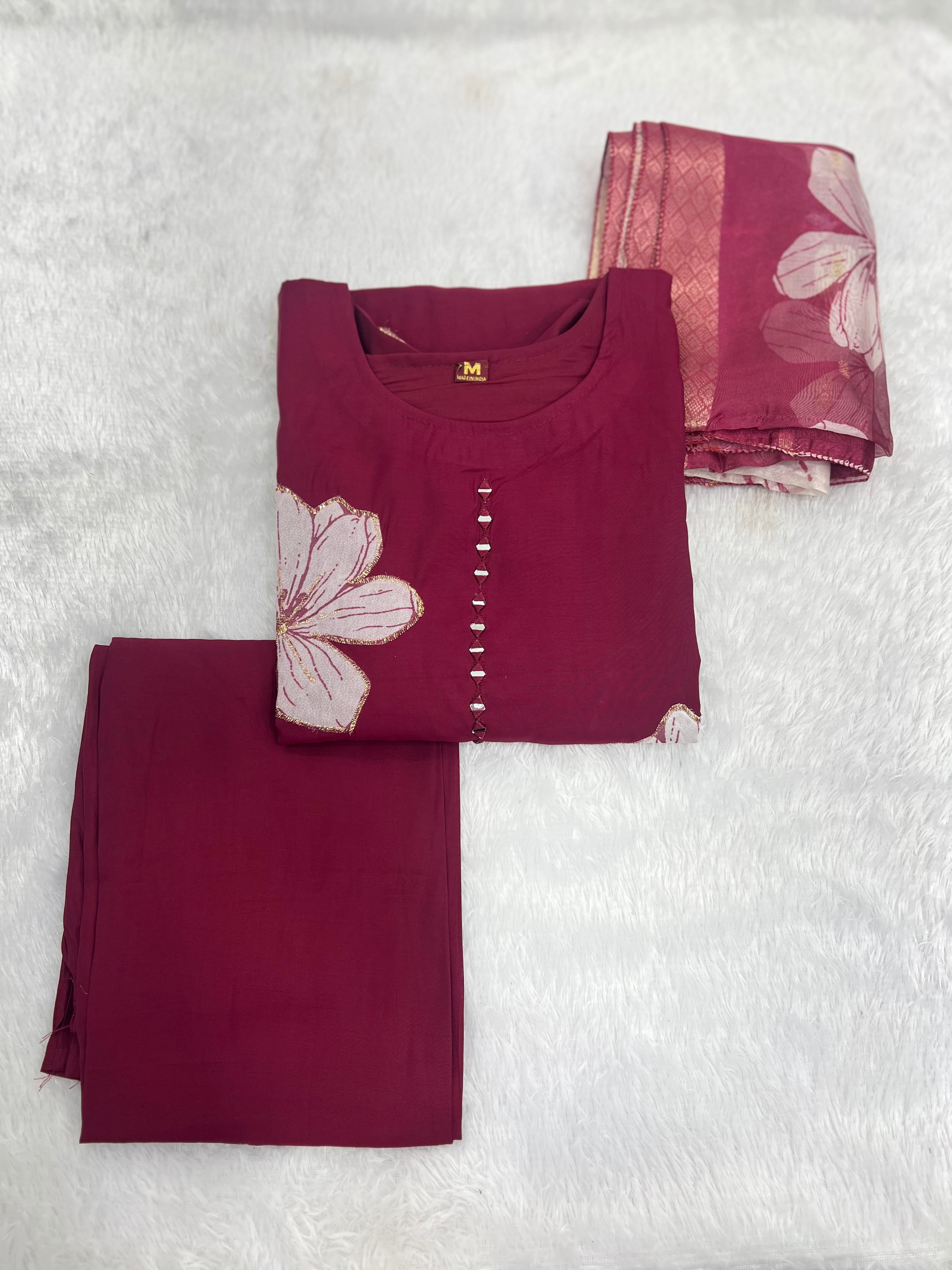 APPLIC FLORAL