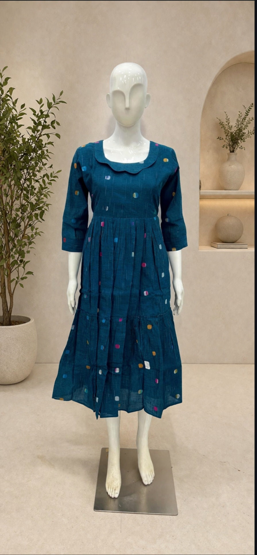 JAMDHANI FROCKS