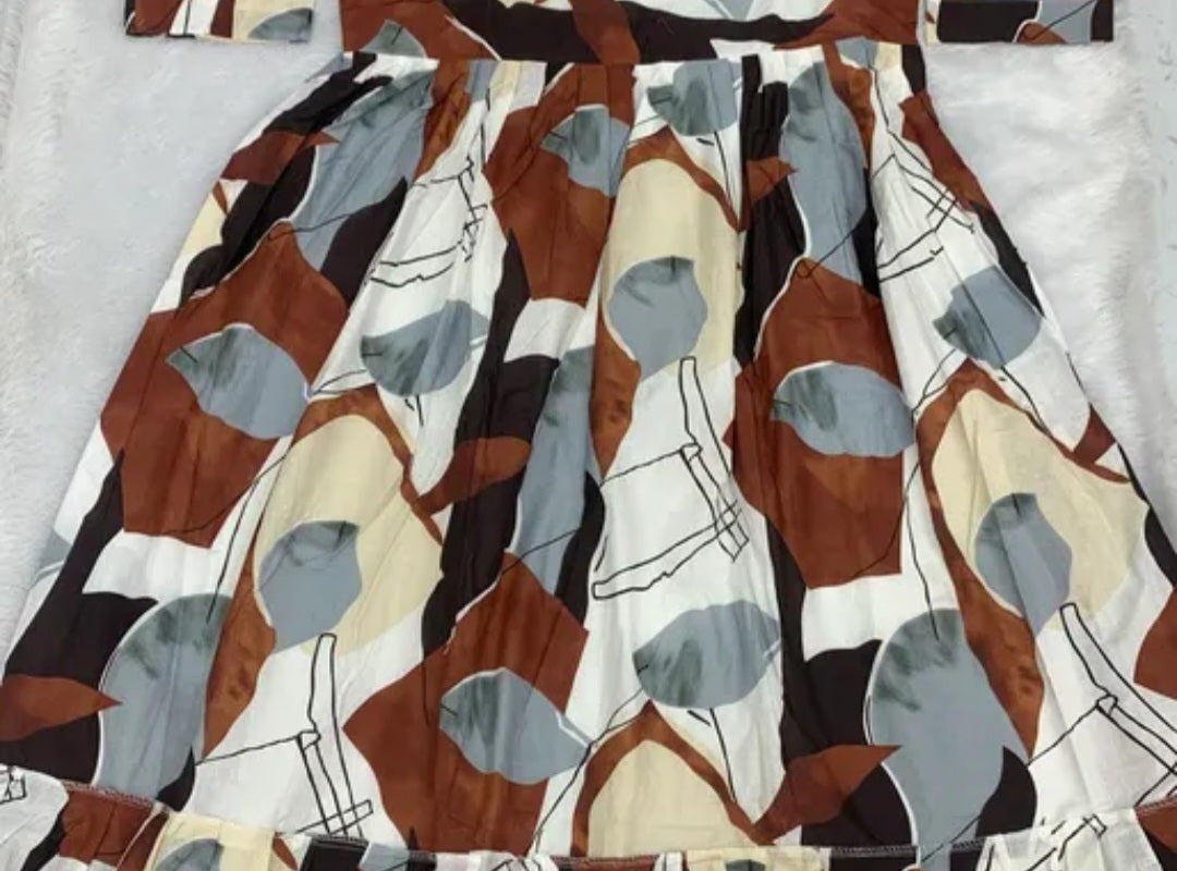 COTTON FROCK PLUS