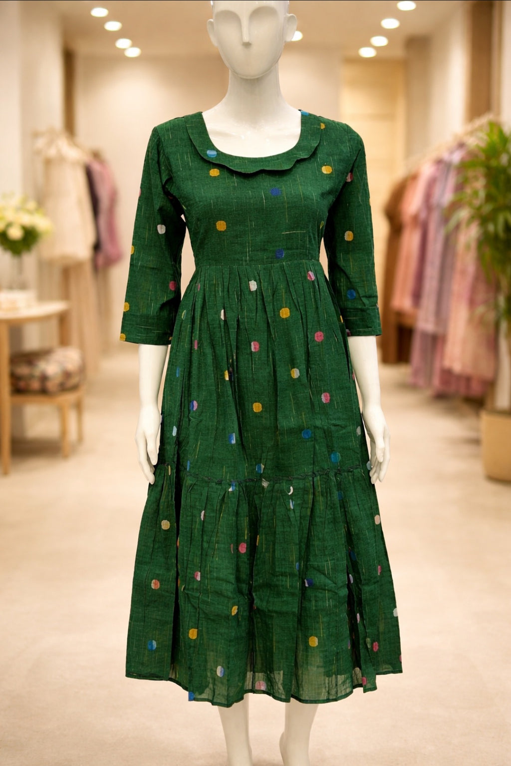JAMDHANI FROCKS